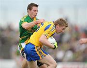25 July 2009; Peter Domican, Roscommon, in action against Stephen Bray, Meath. GAA All-Ireland Senior Football Championship Qualifier, Round 3, Meath v Roscommon, Pa´irc Tailteann, Navan, Co. Meath. Picture credit: Pat Murphy / SPORTSFILE