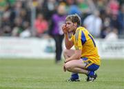 25 July 2009; Fintan Cregg, Roscommon, shows his disappointment after the final whistle. GAA All-Ireland Senior Football Championship Qualifier, Round 3, Meath v Roscommon, Pa´irc Tailteann, Navan, Co. Meath. Picture credit: Pat Murphy / SPORTSFILE