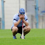 26 July 2009; Dublin's David Treacy at the end of the game. GAA All-Ireland Senior Hurling Championship Quarter-Final, Dublin v Limerick, Semple Stadium, Thurles, Co. Tipperary. Picture credit: Ray McManus / SPORTSFILE