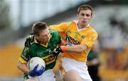 26 July 2009; Tomas O Se, Kerry, in action against Tony Scullion, Antrim. GAA All-Ireland Senior Football Championship Qualifier Round 4, Antrim v Kerry, O'Connor Park, Tullamore, Co. Offaly. Picture credit: Brendan Moran / SPORTSFILE