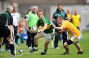 26 July 2009; Colm Cooper, Kerry, in action against Colin Brady, Antrim. GAA All-Ireland Senior Football Championship Qualifier Round 4, Antrim v Kerry, O'Connor Park, Tullamore, Co. Offaly. Picture credit: Brendan Moran / SPORTSFILE