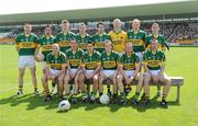 26 July 2009; The Kerry team. GAA All-Ireland Senior Football Championship Qualifier Round 4, Antrim v Kerry, O'Connor Park, Tullamore, Co. Offaly. Picture credit: Brendan Moran / SPORTSFILE