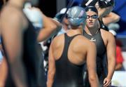 26 July 2009; Ireland's Grainne Murphy, from New Ross, Co. Wexford, focuses ahead of Heat 5 of the Women's 200m Individual Medley. Grainne set a new Irish Senior Record with a time of 2:13.64. The record was previously set by Michelle Smith 13 years ago when she won Gold at the Atlanta Olympics. FINA World Swimming Championships Rome 2009, Women's 200m Individual Medley, Heat 5, Foro Italico, Rome, Italy. Picture credit: Brian Lawless / SPORTSFILE