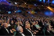 6 November 2015; A general view of the audience at the GAA GPA All-Star Awards 2015 Sponsored by Opel. Convention Centre, Dublin. Picture credit: Brendan Moran / SPORTSFILE