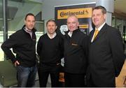 8 November 2015; Continental representatives Darren Meikle, John Moran, Tom Dennigan and Peter Robb during the Continental Tyres Corporate Event at the Continental Tyres FAI Women's Senior Cup Final between Wexford Youths WAFC and Shelbourne Ladies FC. Aviva Stadium, Lansdowne Road, Dublin. Picture credit: Seb Daly / SPORTSFILE