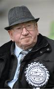 8 November 2015; Dundalk FC supporter Howell Bradley, from Dundalk, Co. Louth, at the game. Irish Daily Mail Cup Final, Dundalk FC v Cork City FC. Aviva Stadium, Lansdowne Road, Dublin. Picture credit: David Maher / SPORTSFILE