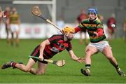 8 November 2015; Brian O'SullEvan, Ballygunner, in action against Patrick Horgan, Glen Rovers. AIB Munster GAA Senior Club Hurling Championship Semi-Final, Ballygunner v Glen Rovers. Walsh Park, Waterford. Picture credit: Diarmuid Greene / SPORTSFILE