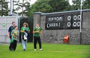 26 July 2009; Kerry supporters arrive for the game. GAA All-Ireland Senior Football Championship Qualifier Round 4, Antrim v Kerry, O'Connor Park, Tullamore, Co. Offaly. Picture credit: Brendan Moran / SPORTSFILE