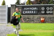 26 July 2009; A Kerry supporter arrives for the game. GAA All-Ireland Senior Football Championship Qualifier Round 4, Antrim v Kerry, O'Connor Park, Tullamore, Co. Offaly. Picture credit: Brendan Moran / SPORTSFILE