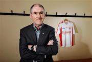 24 February 2009; Tyrone manager Mickey Harte. Aghaloo GAA Club, Aghnacloy, Co. Tyrone. Picture credit: Brian Lawless / SPORTSFILE
