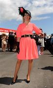 30 July 2009; Anne Marie McManus, from Straffan, Co. Kildare, during Ladies Day of the Galway Racing Festival. Ballybrit, Galway. Picture credit: Stephen McCarthy / SPORTSFILE