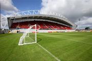 30 July 2009; A general view of  the goalposts at Thomond Park, Limerick. Picture credit: Kieran Clancy / SPORTSFILE