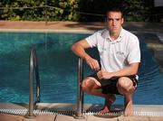 28 July 2009; Ireland's Ryan Harrison, from Eglinton, Co. Derry, at the team hotel. Harrison competes in the Men's 100m Freestyle on Wednesday 29th July. FINA World Swimming Championships Rome 2009, Holiday Inn, Rome West, Via Aurelia, Rome, Italy. Picture credit: Brian Lawless / SPORTSFILE