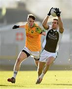 8 November 2015; Padraig O'Connor, Killarney Legion, in action against Robert Wharton, South Kerry. Kerry County Senior Football Championship Final, Killarney Legion v South Kerry. Fitzgerald Stadium, Killarney, Co. Kerry. Picture credit: Stephen McCarthy / SPORTSFILE