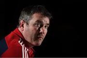 10 November 2015; Munster head coach Anthony Foley speaking during a press conference. Castletroy Park Hotel, Limerick. Picture credit: Diarmuid Greene / SPORTSFILE