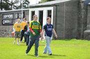 26 July 2009; Kerry and Antrim supporters arrive for the game. GAA All-Ireland Senior Football Championship Qualifier Round 4, Antrim v Kerry, O'Connor Park, Tullamore, Co. Offaly. Picture credit: Brendan Moran / SPORTSFILE