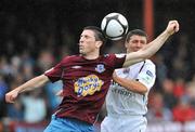31 July 2009; Paul Sheilds, Drogheda United, in action against Gary Deegan, Bohemians. League of Ireland Premier Division, Drogheda United v Bohemians, United Park, Drogheda, Co. Louth. Picture credit: David Maher / SPORTSFILE