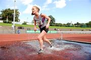 1 August 2009; Ruth Mills, Dundrum South Dublin A.C., in action during the Women's 3000m Steeplechase Final. Woodie's DIY / AAI National Senior Track & Field Championships - Saturday. Morton Stadium, Santry, Dublin. Picture credit: Stephen McCarthy / SPORTSFILE