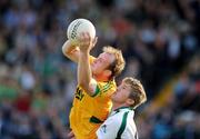 1 August 2009; Joe Sheridan, Meath, in action against Johnny McCarthy, Limerick. GAA Football All-Ireland Senior Championship Qualifier, Round 4, Meath v Limerick, O'Moore Park, Portlaoise, Co. Laois. Picture credit: Matt Browne / SPORTSFILE