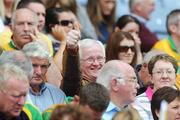 2 August 2009; A Donegal supporter gives the thumbs-up. GAA Football All-Ireland Senior Championship Quarter-Final, Cork v Donegal, Croke Park, Dublin. Picture credit: Oliver McVeigh / SPORTSFILE