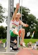 2 August 2009; Stephen Flemming, Crusaders AC, wins the Men's Long Jump during the Woodie's DIY / AAI National Senior Track & Field Championships. Morton Stadium, Santry, Dublin. Picture credit: Pat Murphy / SPORTSFILE