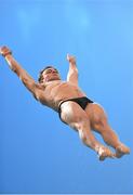 13 November 2015; Tom Daley, Dive London, during the Junior and Senior Men's 3 metre event. Irish Open Diving Championships, Day 1, National Aquatics Centre, Blanchardstown, Dublin 15. Photo by Sportsfile