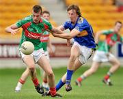 3 August 2009; Danny Kirby, Mayo, in action against Aldo Matassa, Tipperary. ESB GAA Football All-Ireland Minor Championship Quarter-Final, Mayo v Tipperary, O'Connor Park, Tullamore, Co. Offaly. Picture credit: David Maher / SPORTSFILE