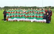 2 August 2009; The Mayo squad. All-Ireland Minor A Championship Final, Cork v Mayo, Wolfe Tones GAA Club, Shannon, Co. Clare. Picture credit: Kieran Clancy / SPORTSFILE