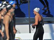 26 July 2009; Ireland's Grainne Murphy, from New Ross, Co. Wexford, after Heat 5 of the Women's 200m Individual Medley. Grainne set a new Irish Senior Record with a time of 2:13.64. The record was previously set by Michelle Smith 13 years ago when she won Gold at the Atlanta Olympics. FINA World Swimming Championships Rome 2009, Women's 200m Individual Medley, Heat 5, Foro Italico, Rome, Italy. Picture credit: Brian Lawless / SPORTSFILE