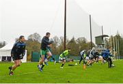14 November 2015; The Ireland squad during training. Ireland Squad EirGrid International Rules Training. Carton House, Maynooth, Co. Kildare. Picture credit: Ramsey Cardy / SPORTSFILE