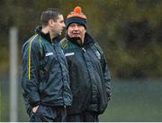 14 November 2015; Ireland manager Joe Kernan, right, and selector Darragh O'Se during squad training. Ireland Squad EirGrid International Rules Training. Carton House, Maynooth, Co. Kildare. Picture credit: Ramsey Cardy / SPORTSFILE