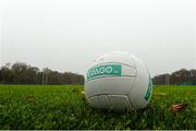 14 November 2015; A general view of the match ball. Ireland Squad EirGrid International Rules Training. Carton House, Maynooth, Co. Kildare. Picture credit: Ramsey Cardy / SPORTSFILE