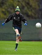 14 November 2015; Ireland's Paul Cribbin in action during squad training. Ireland Squad EirGrid International Rules Training. Carton House, Maynooth, Co. Kildare. Picture credit: Ramsey Cardy / SPORTSFILE
