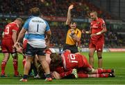 14 November 2015; Duncan Casey, Munster, scores his side's third try. European Rugby Champions Cup, Pool 4, Round 1, Munster v Benetton Treviso. Thomond Park, Limerick. Picture credit: Sam Barnes / SPORTSFILE
