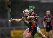 15 November 2015; Shaun Murphy, Oulart the Ballagh, in action against Adam Price, Clonkill. AIB Leinster GAA Senior Club Hurling Championship, Semi-Final, Clonkill v Oulart the Ballagh. Cusack Park, Mullingar, Co. Westmeath. Photo by Sportsfile