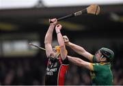 15 November 2015; Cathal Scally, Clonkill, in action against David Redmond, Oulart the Ballagh. AIB Leinster GAA Senior Club Hurling Championship, Semi-Final, Clonkill v Oulart the Ballagh. Cusack Park, Mullingar, Co. Westmeath. Photo by Sportsfile