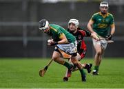 15 November 2015; Kelvin Reilly, Clonkill, in action against Tommy Storey, Oulart the Ballagh. AIB Leinster GAA Senior Club Hurling Championship, Semi-Final, Clonkill v Oulart the Ballagh. Cusack Park, Mullingar, Co. Westmeath. Photo by Sportsfile