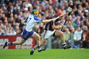 26 July 2009; Joe Canning, Galway, in action against Aidan Kearney, Waterford. GAA All-Ireland Senior Hurling Championship Quarter-Final, Galway v Waterford, Semple Stadium, Thurles, Co. Tipperary. Picture credit: Ray McManus / SPORTSFILE