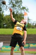 1 August 2009; David Tierney, Leevale A.C., on his way to winning the U23 Men's 35lb Height, clearing a height of 5.10m. Woodie's DIY / AAI National Senior Track & Field Championships - Saturday. Morton Stadium, Santry, Dublin. Picture credit: Stephen McCarthy / SPORTSFILE