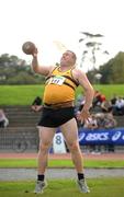 1 August 2009; Joseph Nagle, Leevale A.C., in action during the Men's 56lb Height. Woodie's DIY / AAI National Senior Track & Field Championships - Saturday. Morton Stadium, Santry, Dublin. Picture credit: Stephen McCarthy / SPORTSFILE