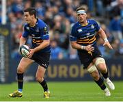 15 November 2015; Jonathan Sexton, left, and Jamie Heaslip, Leinster. European Rugby Champions Cup, Pool 5, Round 1, Leinster v Wasps. RDS, Ballsbridge, Dublin. Picture credit: Ramsey Cardy / SPORTSFILE