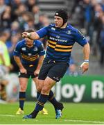 15 November 2015; Mike Ross, Leinster. European Rugby Champions Cup, Pool 5, Round 1, Leinster v Wasps. RDS, Ballsbridge, Dublin. Picture credit: Ramsey Cardy / SPORTSFILE