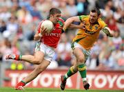 9 August 2009; Patrick Harte, Mayo, in action against Michael Burke, Meath. GAA Football All-Ireland Senior Championship Quarter-Final, Meath v Mayo, Croke Park, Dublin. Picture credit: David Maher / SPORTSFILE