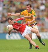 9 August 2009; Alan Dillon, Mayo, in action against Cormac McGuinness, Meath. GAA Football All-Ireland Senior Championship Quarter-Final, Meath v Mayo, Croke Park, Dublin. Picture credit: Stephen McCarthy / SPORTSFILE