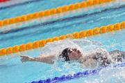 30 July 2009; Ireland's Karl Burdis, from Donaghmede, Dublin, in action during Heat 5 of the Men's 200m Backstroke. Burdis finished his heat in a time of 2:04.34. FINA World Swimming Championships Rome 2009, Foro Italico, Rome, Italy. Picture credit: Brian Lawless / SPORTSFILE