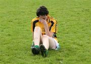 8 August 2009; A dejected Eimear Gallagher, Donegal, after the game. All-Ireland Ladies Football U16A Championship, Donegal v Meath, Tarmonbarry, Co. Longford. Picture credit: SPORTSFILE