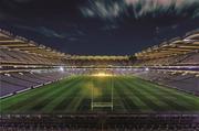 20 September 2015;     A general view of Croke Park overnight. GAA Football All-Ireland Senior Championship Final, Dublin v Kerry, Croke Park, Dublin.    Picture credit: Ramsey Cardy / SPORTSFILE    This image may be reproduced free of charge when used in conjunction with a review of the book &quot;A Season of Sundays 2015&quot;. All other usage © SPORTSFILE