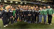 16 November 2015; Kennedy Cup winners Kerry. Kennedy Cup Winners Presentation at UEFA EURO 2016 Championship Qualifier, Play-off, 2nd Leg, Republic of Ireland v Bosnia and Herzegovina. Aviva Stadium, Lansdowne Road, Dublin. Picture credit: Seb Daly / SPORTSFILE