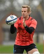 17 November 2015; Munster's Mark Chisholm in action during squad training. University of Limerick, Limerick. Picture credit: Diarmuid Greene / SPORTSFILE