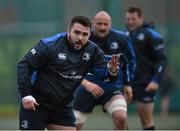 17 November 2015; Leinster's Marty Moore during squad training. Rosemount, UCD, Belfield, Dublin. Picture credit: Ramsey Cardy / SPORTSFILE
